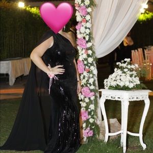 Calvin Klein one shoulder dress